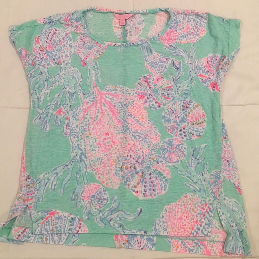 Lilly Pulitzer Mikela Top Medium size - Picture 3 of 3