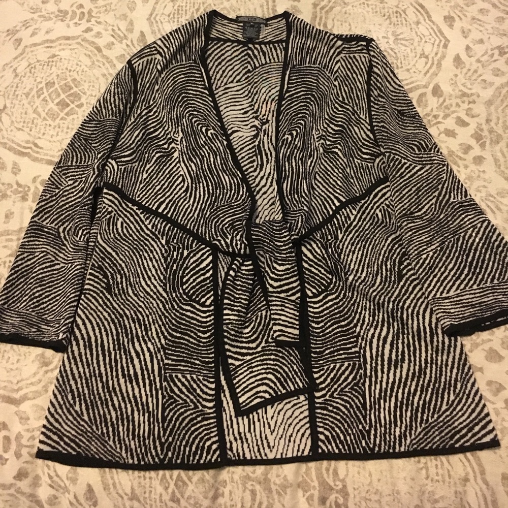 Reversible knit jacket - Picture 2 of 3