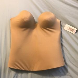 Reduced Price❗️Tan strapless Bustier