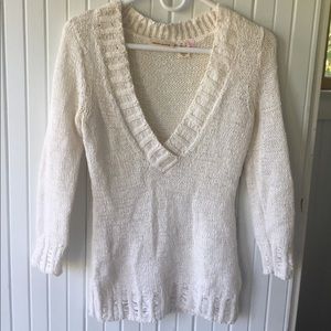 DKNY White Sweater