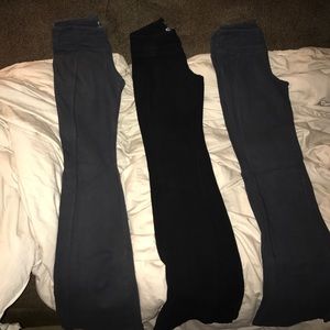 3 pairs of XS Old Navy workout pants