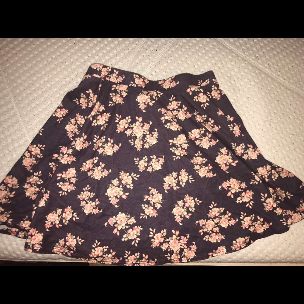 Floral cute skirt