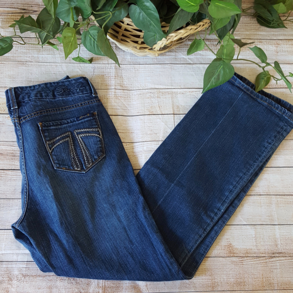 Seven7 Denim - [Seven7] Bootcut Jeans Stretch High Rise 38 x 31.5