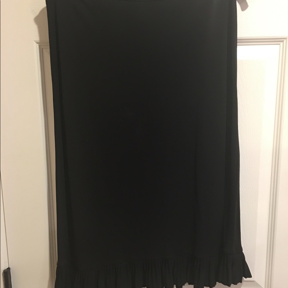 Set of 2 black skirts - Dkny and CDC flare A-line