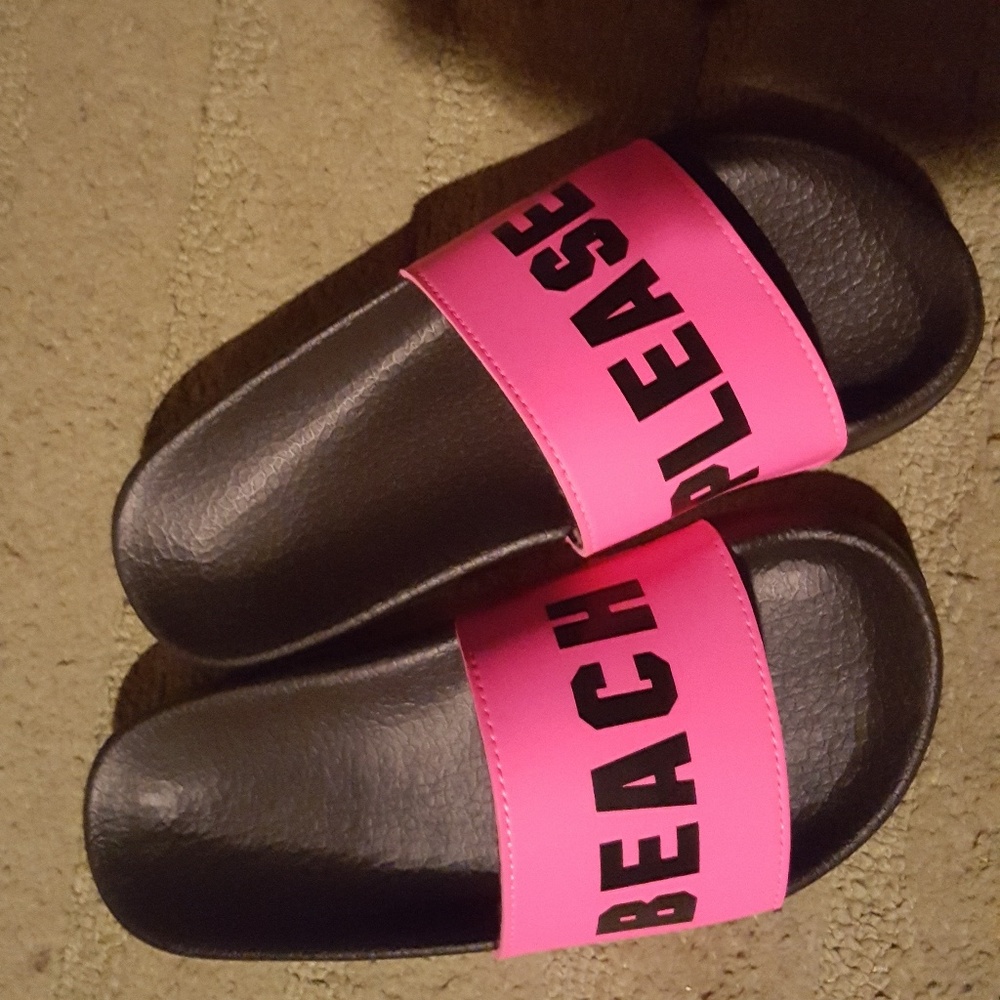 SOLD------PINK slides. - SOLD