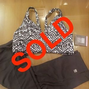 SOLD SOLD VS Black & Gray Sports Bra Size SOLD