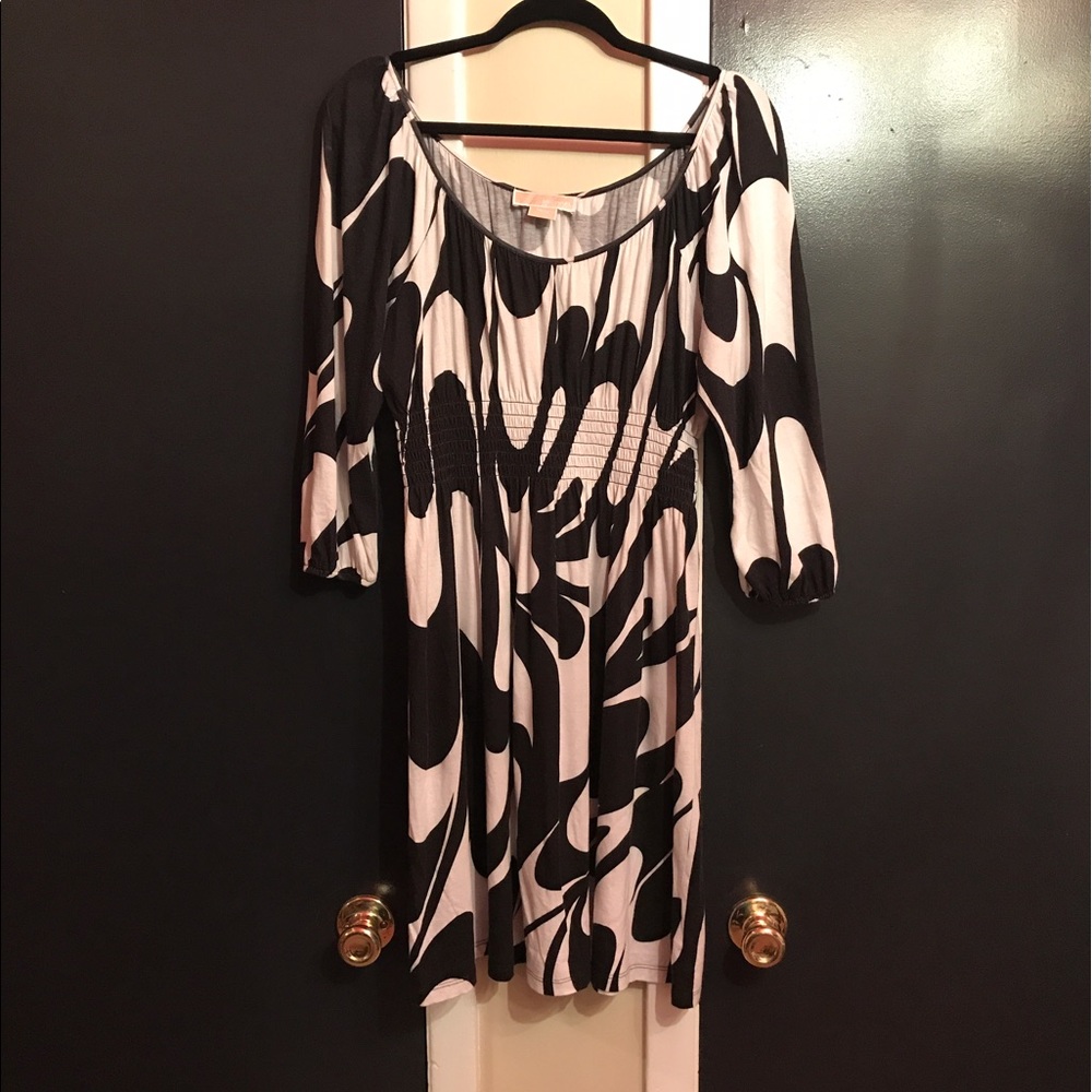 Michael Kors Black and White Dress