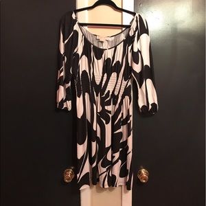 Michael Kors Black and White Dress