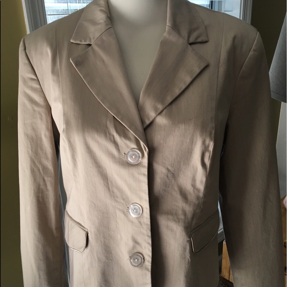Khaki Blazer by George!