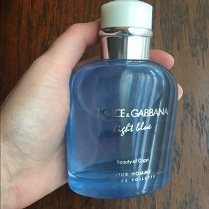 Dolce and Gabbana for men. Beauty in Capri