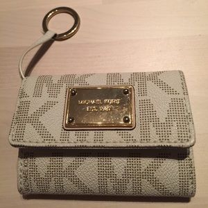 SOLD - Michael Kors key chain wallet
