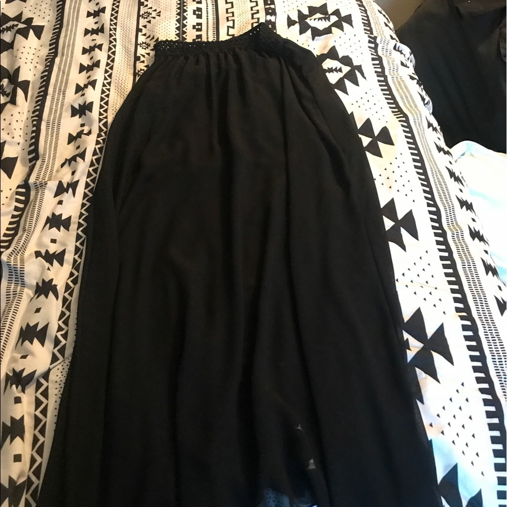 Black skirt