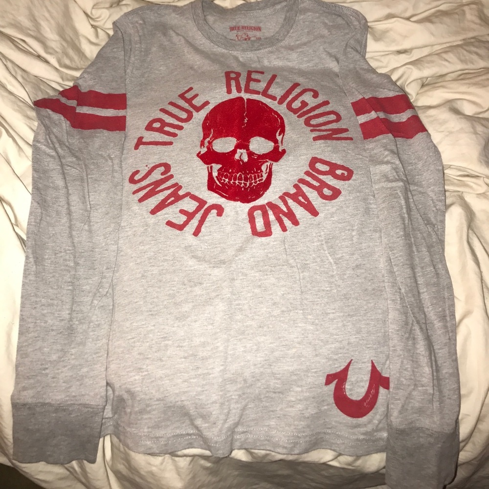 True Religion small light weight long sleeve tee