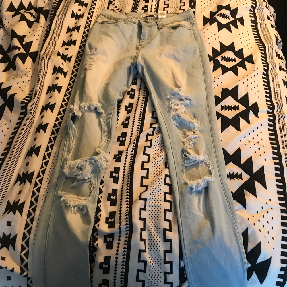 Ripped jeans