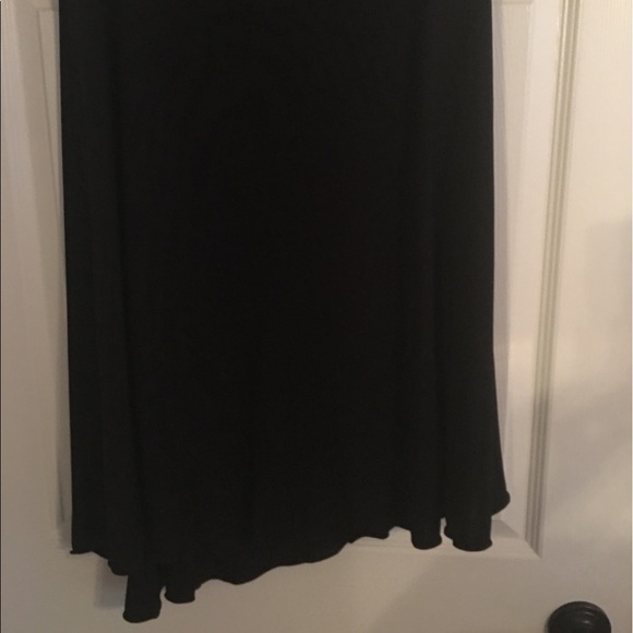 Max Studio M. assymetrical black skirt size M - Picture 3 of 4