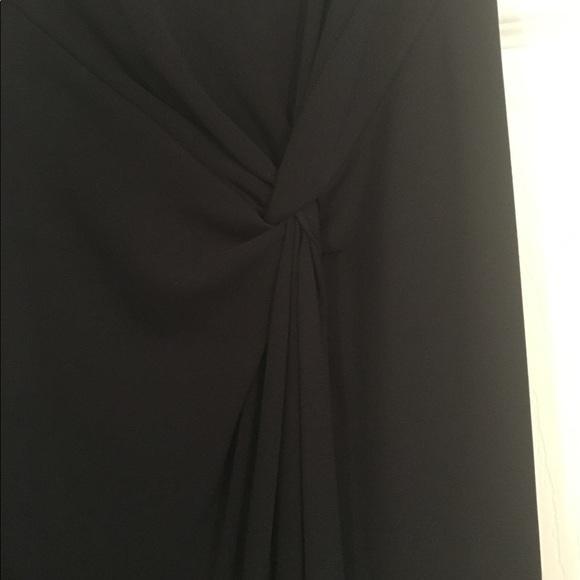 Max Studio M. assymetrical black skirt size M - Picture 4 of 4