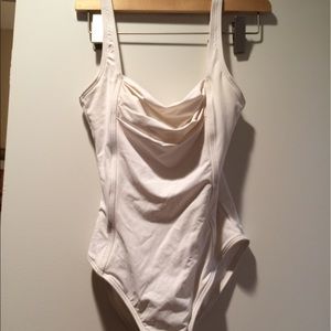 Calvin Klein White One Piece Size 4