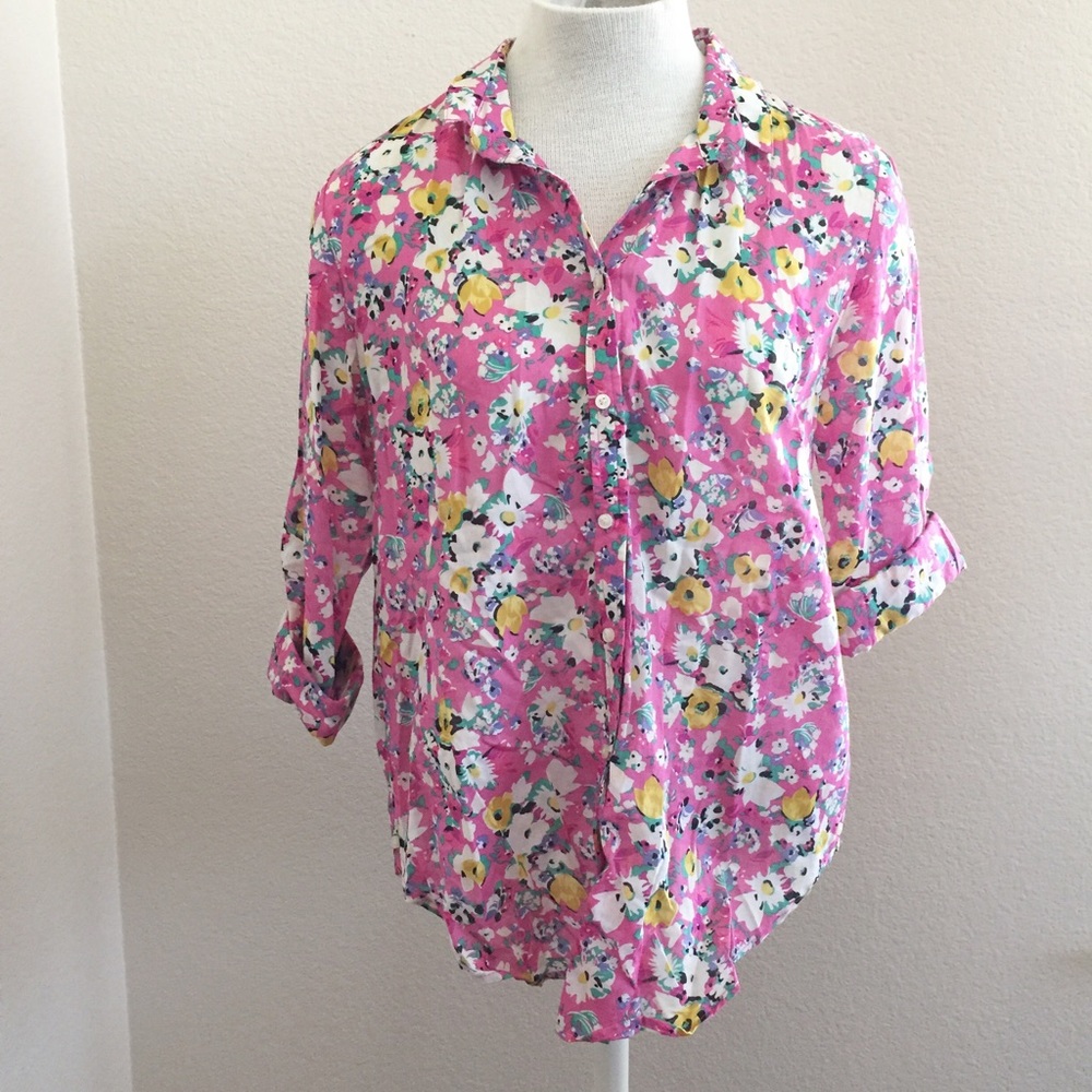 Anthropologie Holding Horses Button Down Blouse