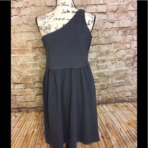 Athleta one-shoulder dress, sz L