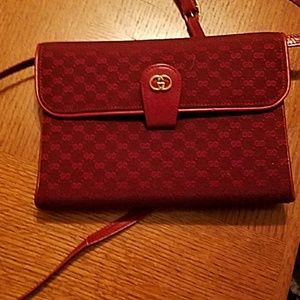 Auth Vintage Gucci Crossbody bag