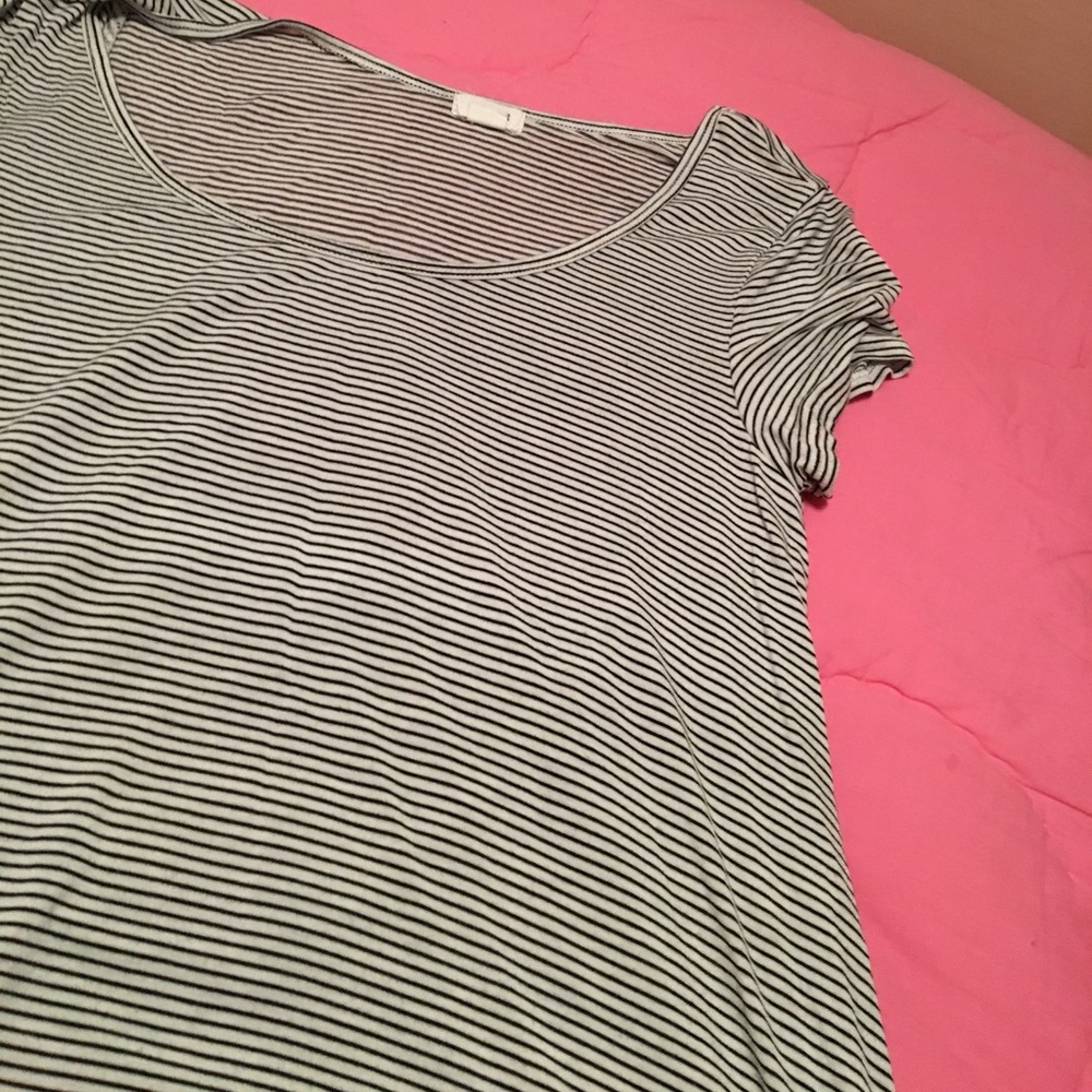 Scoop neck T-shirt from Garage