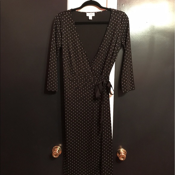 Anne Taylor Loft Polka Dot Dress - Picture 1 of 4