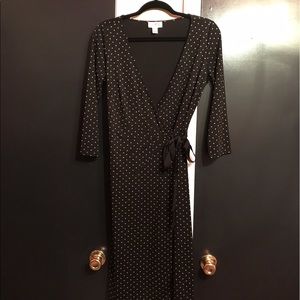 Anne Taylor Loft Polka Dot Dress