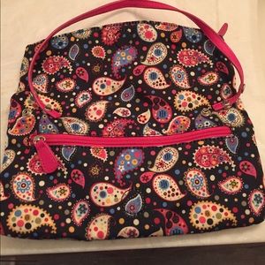 Floral print Tommy Hilfiger fold-over clutch!