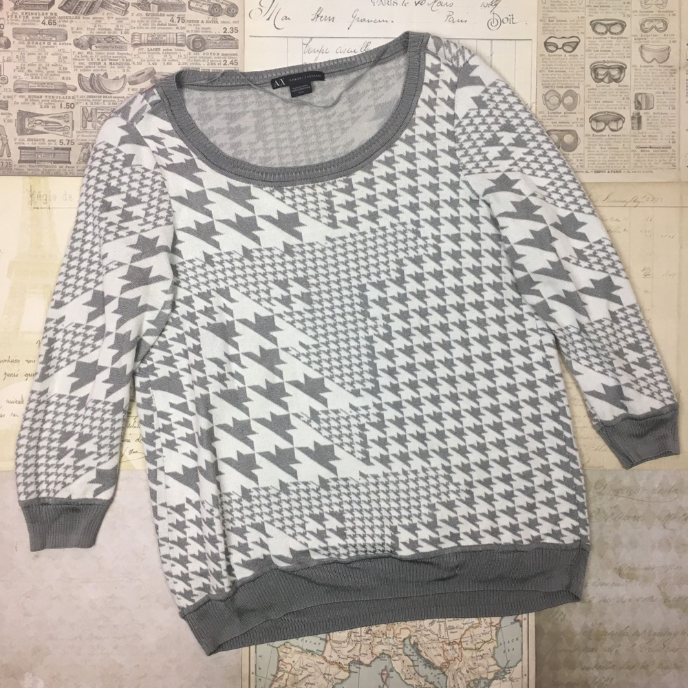 Armani Exchange Blouse Knit Women's Sweater Small