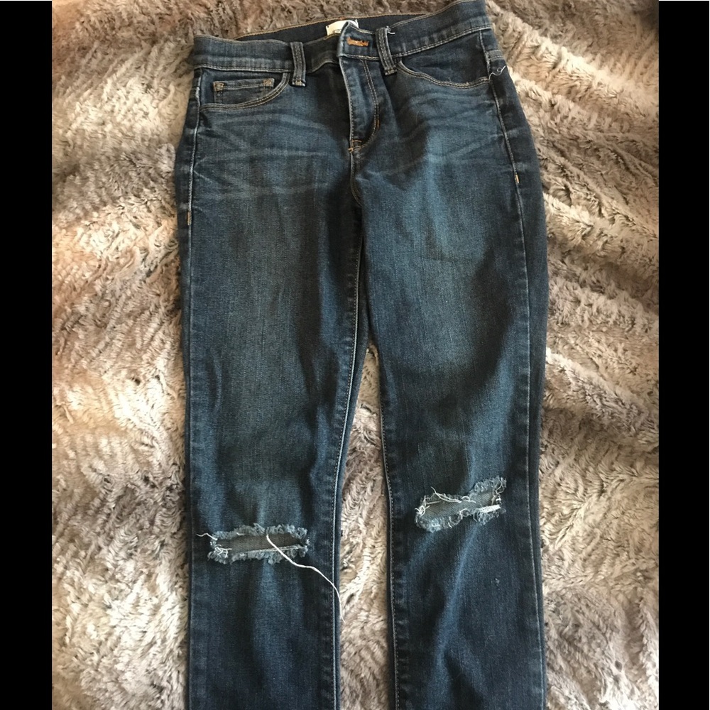 High waisted jeans size 0