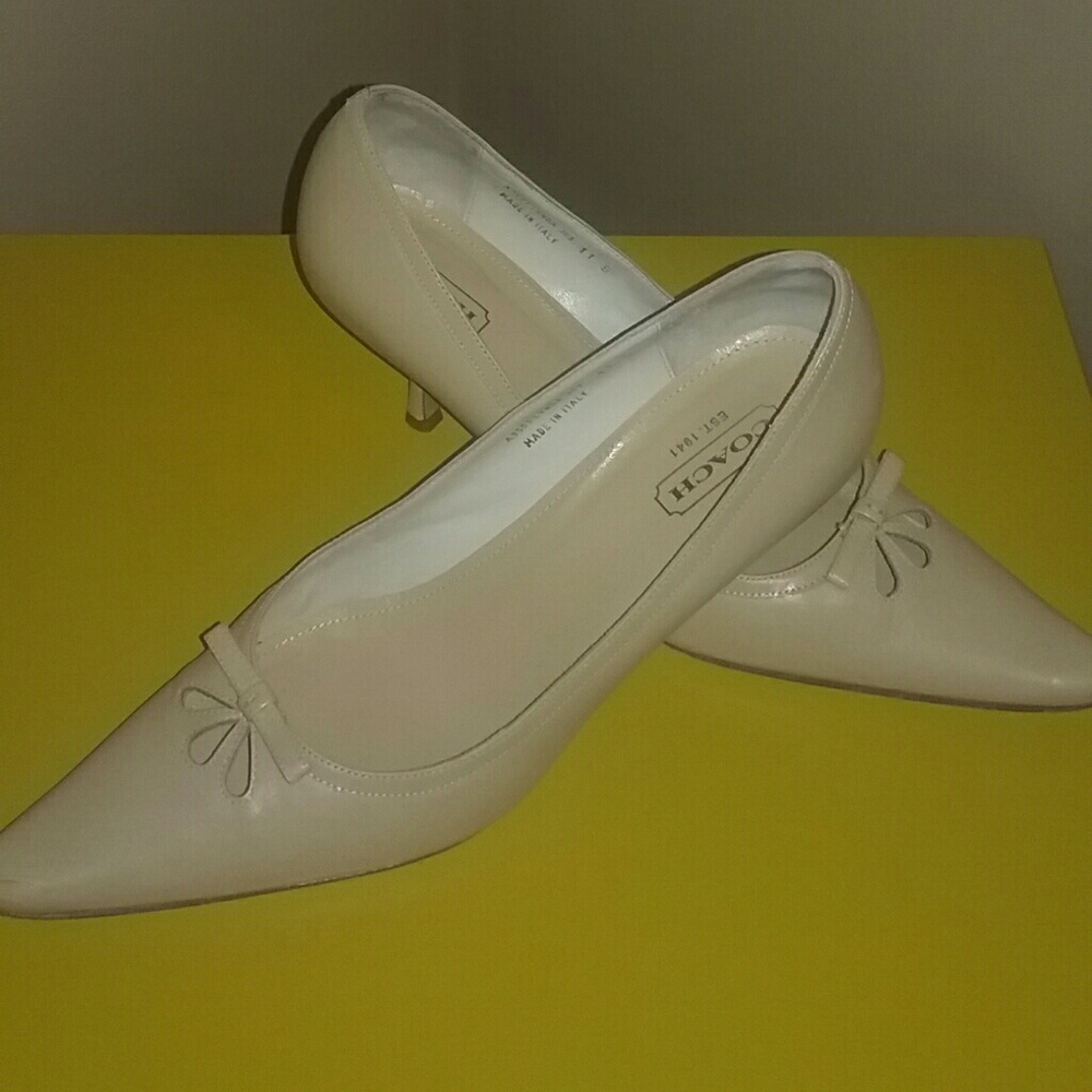 SOLD COACH Kitten Heels