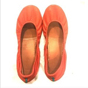 Tieks Tangerine size 10