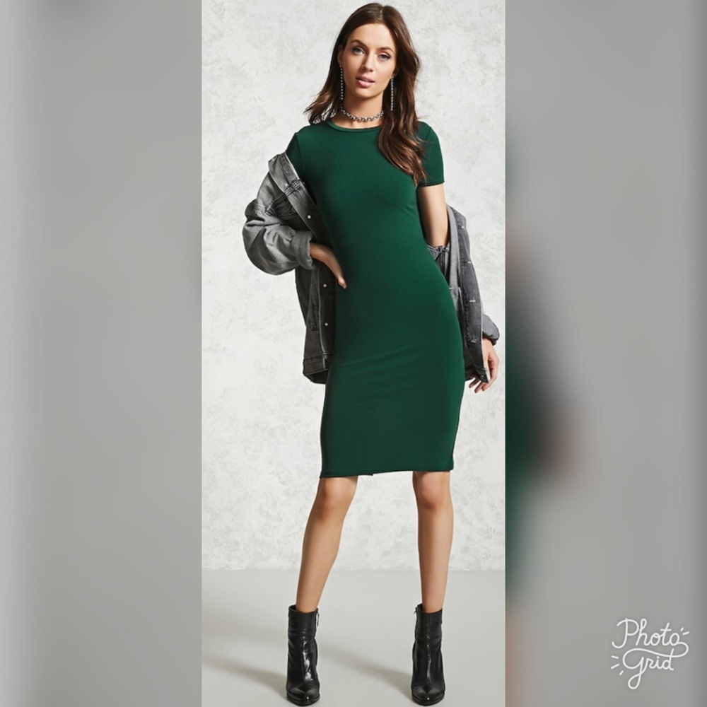 Stretch Knit Bodycon Dress