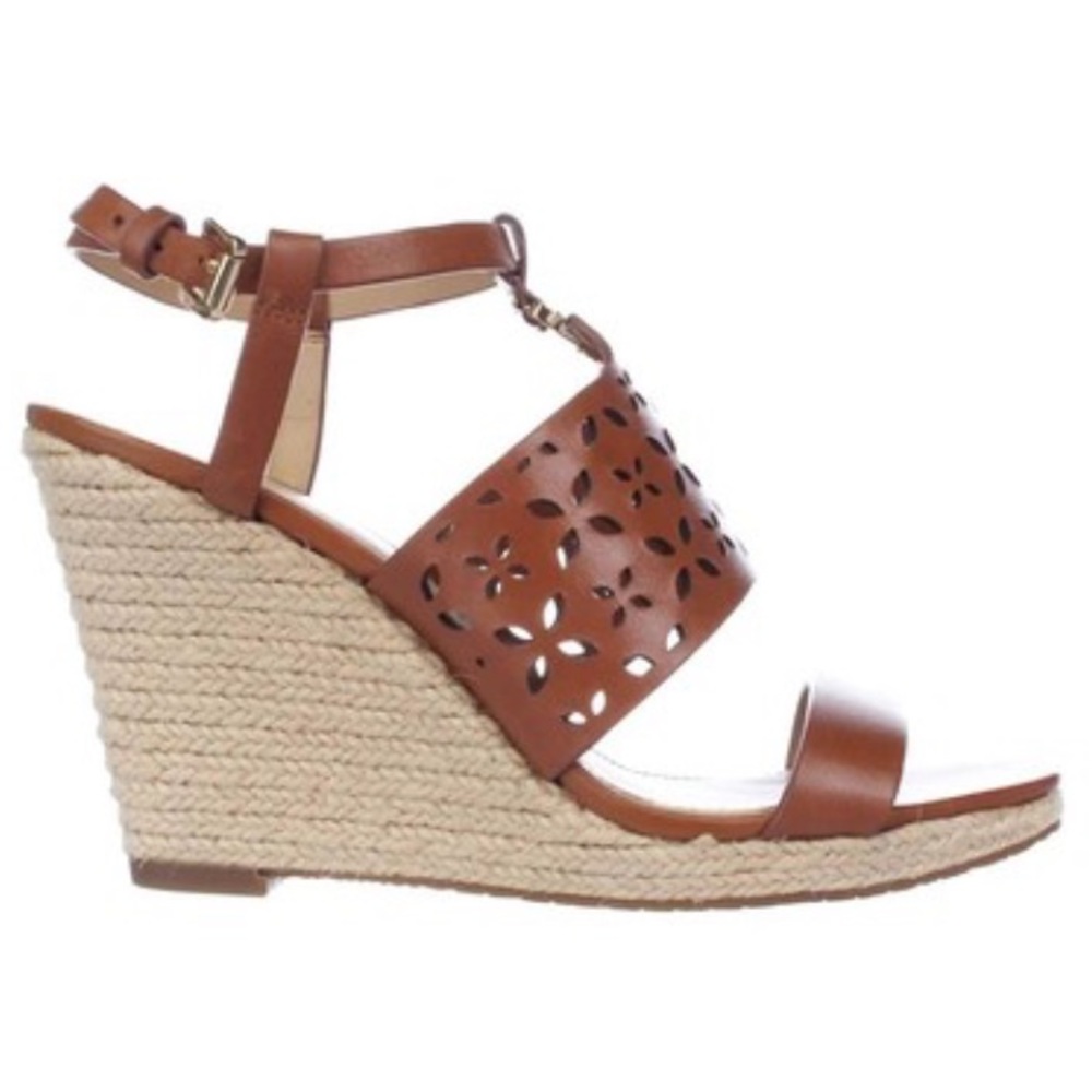 Michael Kors Darci Wedge - Luggage - Picture 3 of 8