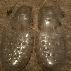 Womens size 10 jelly shoes