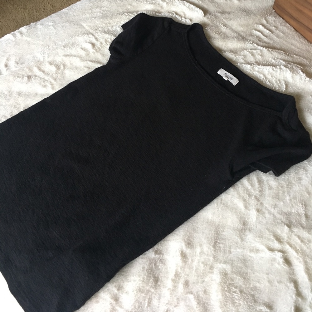 Madewell Black Short Sleeve