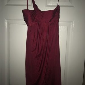 Gorgeous deep red BCBG dress