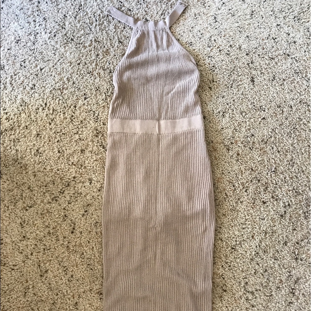 JLUX "whisk me away" halter mesh dress