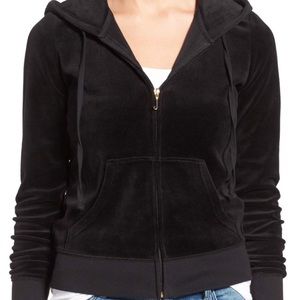 Juicy Couture Velour Full Zip Hoodie