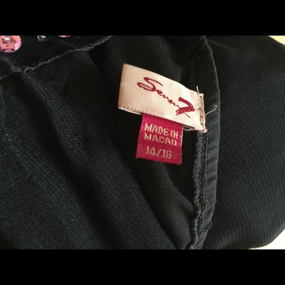 Seven 7 Very sexy Women's black dress 14/16 - Picture 5 of 6