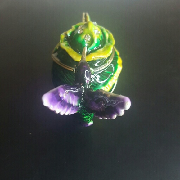 NEW ❤ JEWELRY BOX HUMMINGBIRD ❤ - Picture 3 of 6