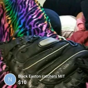 Black Easton catchers MIT
