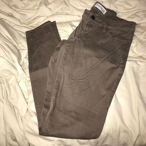 2R Express Skinny Jeans khaki/olive color