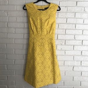 Yellow JCREW Aline dress