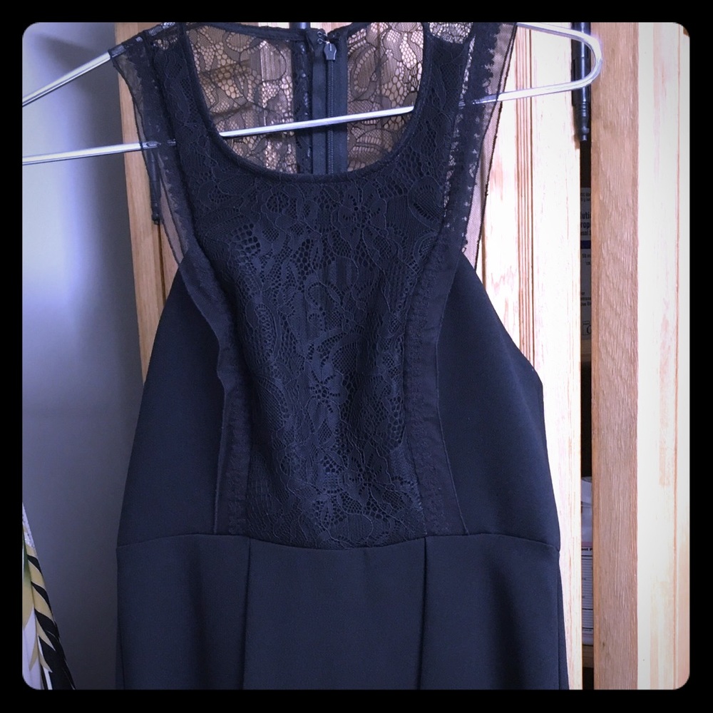Black BCBG baby doll dress