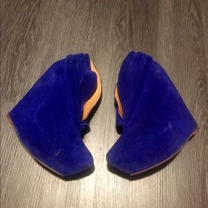 Jeffrey Campbell BLUE SUEDE SHOES