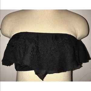 Victoria's Secret Flounce bathing suit Top small
