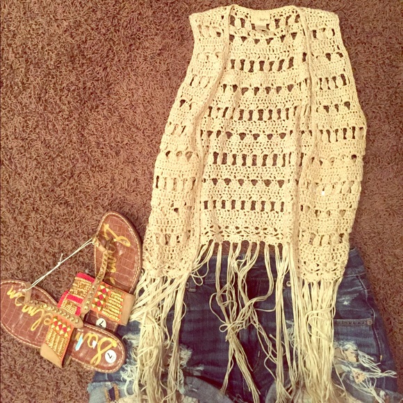 Daytrip Jackets & Blazers - BKE Daytrip Festival Fringe Vest