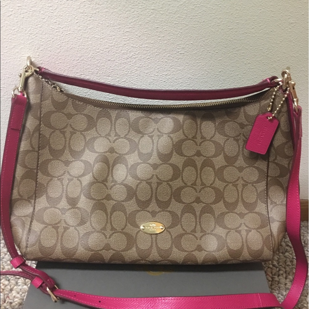 Coach hobo handbag purse