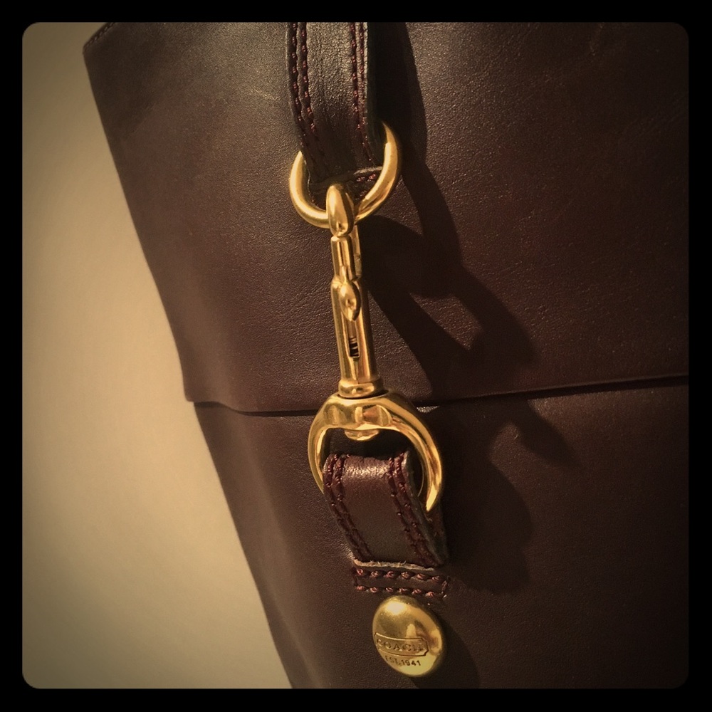 Authentic Coach Martta Leather Knee High Boots - Picture 2 of 5